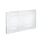 Azar Displays Self Adhesive Clear Acrylic Wall Sign Holder Frame 17" W x 11" H -Landscape / Horizontal, 10-Pack 122037 - alternate 2